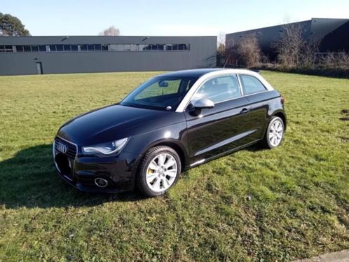 RARE AUDI A1, 2.0 tdi, 136cv, noire., Auto's, Audi, Particulier, A1, Zetelverwarming, Diesel, Handgeschakeld, Zwart, Grijs, Leder en Stof