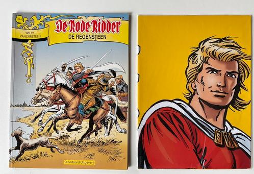De rode ridder de regesteen + poster eerste druk L169, Boeken, Stripverhalen, Ophalen of Verzenden