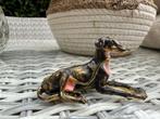 mooi beeldje herdenking windhond whippet greyhound, Ophalen of Verzenden