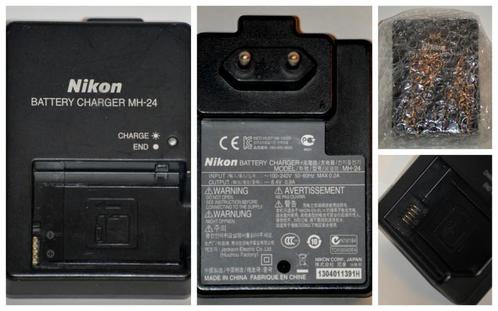 Chargeur Nikon MH-24 EN-EL 14 ( a ) d'origine et neuf., TV, Hi-fi & Vidéo, Photo | Accumulateurs & Batteries, Neuf, Enlèvement ou Envoi
