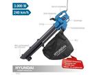Hyundai blower/stofzuiger model 57202 NIEUW, Tuin en Terras, Handgedragen, Nieuw, Ophalen of Verzenden, Met neuswiel