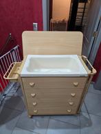 Table à langer sur roulettes + baignoire Brevi, Enfants & Bébés, Bains & Soins, Enlèvement, Utilisé, Autres types, Autres marques