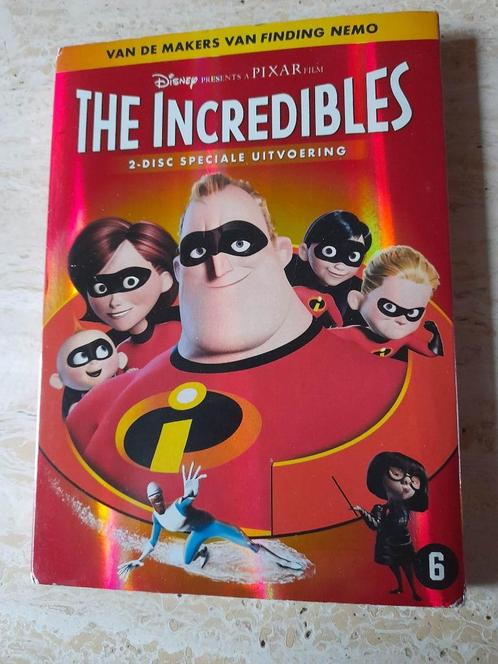 DVD 'The Incredibles' van Pixar, Cd's en Dvd's, Dvd's | Tekenfilms en Animatie, Gebruikt, Amerikaans, Tekenfilm, Vanaf 6 jaar