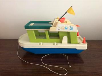 Retro vintage Fisher price 985 boot Happy houseboat 1972 beschikbaar voor biedingen