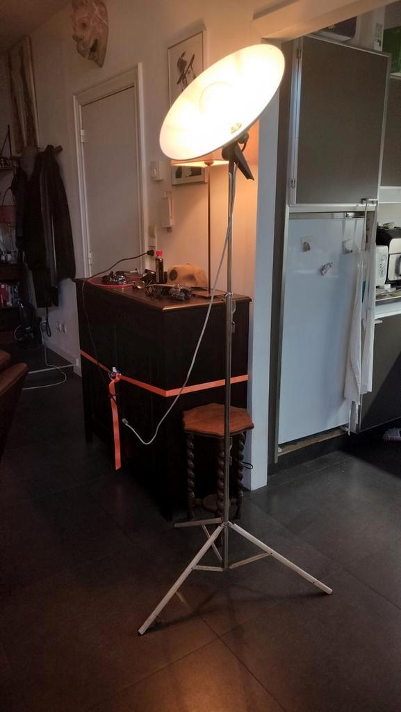 Unieke vintage space-age verlichting., Huis en Inrichting, Lampen | Overige, Zo goed als nieuw, Ophalen