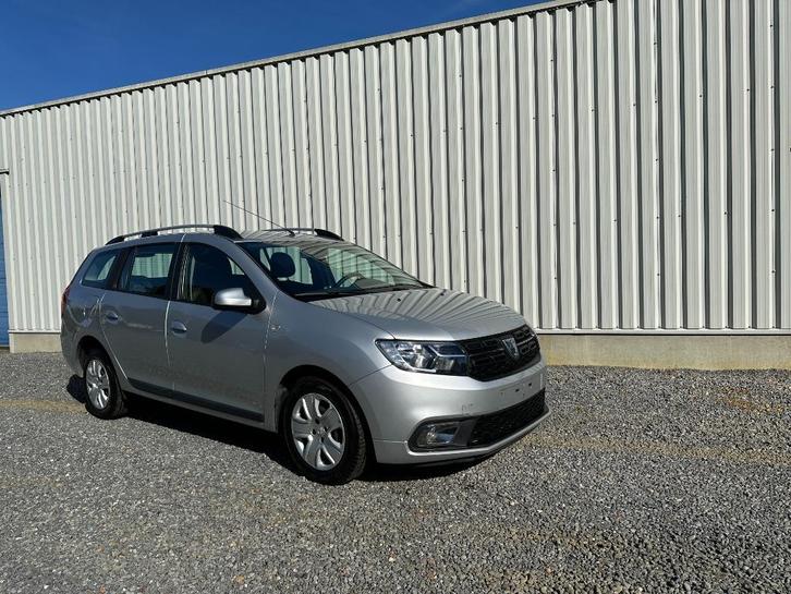 Dacia Break benzine met 1 jaar garantie en Car-Pass, Auto's, Dacia, Bedrijf, Te koop, Logan MCV, ABS, Achteruitrijcamera, Airbags