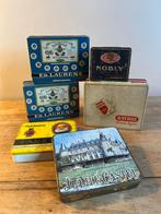 Collection de boîtes en métal pour cigares et cigarettes, Verzamelen, Rookartikelen, Aanstekers en Luciferdoosjes, Ophalen, Gebruikt