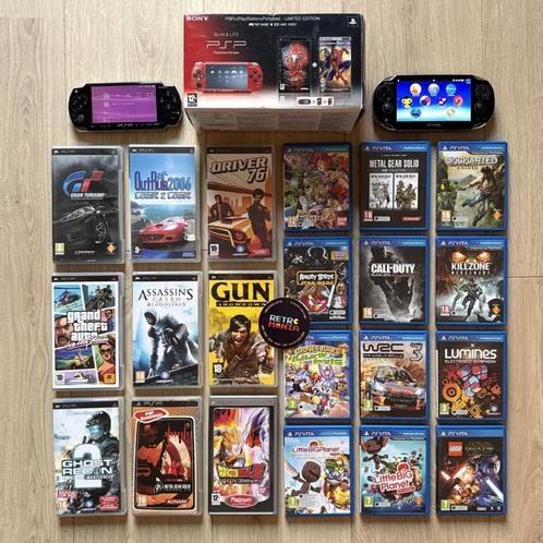 PlayStation PSP/PS Vita-console + games, Games en Spelcomputers, Games | Sony PlayStation Vita, Zo goed als nieuw, Ophalen of Verzenden