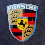 Emaille Schild PORSCHE Reclamebord Vintage Plaque Duitsland, Verzenden, Gebruikt, Reclamebord