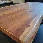 Masieve boomstam salontafel, Ophalen, Zo goed als nieuw