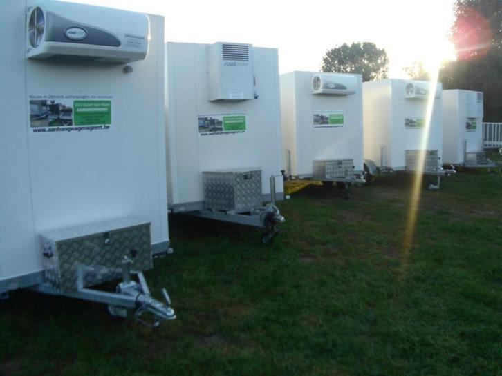 TE HUUR / TE KOOP KOELAANHANGWAGENS, Auto diversen, Aanhangers en Bagagewagens, Nieuw, Ophalen of Verzenden