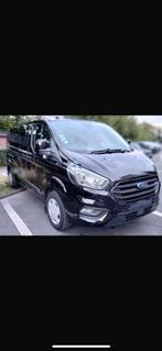 Ford Transit Custom 4+1 2.0D 130pk, Auto's, Ford, Automaat, Euro 6, Zwart, 5 deurs