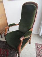 houten fauteuil "Voltaire" te koop, Huis en Inrichting, Fauteuils, Gebruikt, Hout, Ophalen