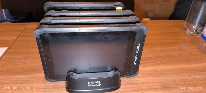 Oracle MICROS kassasysteem met 4 Windows-tablets, Audio, Tv en Foto, Professionele apparaten, Zo goed als nieuw, Ophalen