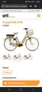 Elektrische fiets, 5x gebruikt. Inclusief slot en zakken, Fietsen en Brommers, Ophalen, Zo goed als nieuw