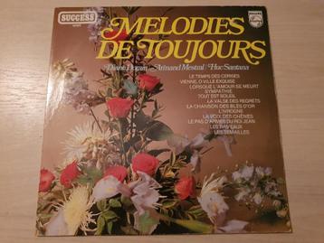 Disque vinyl 33 tours mélodies de toujours beschikbaar voor biedingen