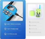 NXGKET Oplaadbare walkietalkie voor kinderen GRATIS LEVERING, Telecommunicatie, Portofoons en Walkie-talkies, Verzenden, Nieuw