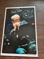 Toots Thielemans gesigneerde foto, Antiek en Kunst, Kunst | Tekeningen en Fotografie, Ophalen of Verzenden