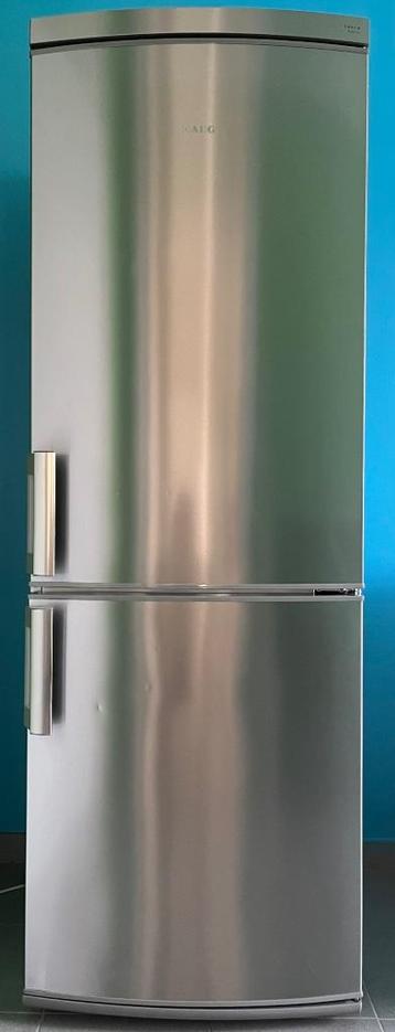 Koelkast AEG, Elektronische apparatuur, Koelkasten en IJskasten, Ophalen, 150 tot 200 liter, Gebruikt, 160 cm of meer