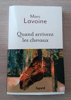 Marc Lavoine quand arrivent les chevaux, Boeken, Ophalen of Verzenden, Zo goed als nieuw
