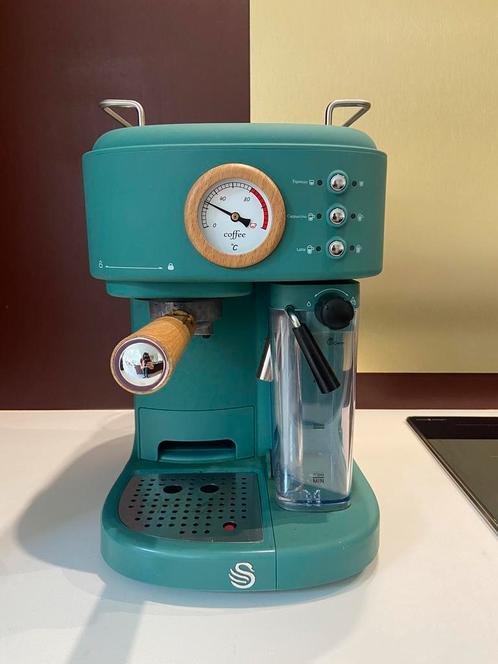 Koffietoestel met piston SWAN, Elektronische apparatuur, Koffiezetapparaten, Zo goed als nieuw, Gemalen koffie, Koffiemachine