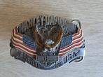 Vintage Harley Davidson Belt 1989 Born in the USA Harmony, Kleding | Heren, Riemen en Ceintuurs, Ophalen, Zo goed als nieuw