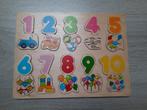 Kinderpuzzel cijfers, Ophalen, Zo goed als nieuw