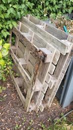 Houten paletten ca 120x114, Tuin en Terras, Ophalen