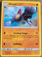 Pokémonkaart: Gliscor (Sun & Moon series), Comme neuf, Cartes en vrac, Enlèvement ou Envoi