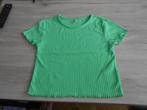 groen t shirt topje maat 134 - 140 only, ONLY, Meisje, Ophalen of Verzenden, Zo goed als nieuw