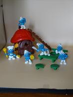 smurfen + huisje + meubels, Ophalen of Verzenden, Nieuw, Knutselsmurf