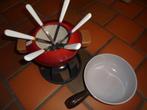 Fondue set , Le Creuset, Elektronische apparatuur, Fonduesets, Ophalen, Zo goed als nieuw, Fondueset