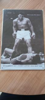 Plaque métallique Muhammad Ali. Nouveau. 30 x 20 cm, Enlèvement ou Envoi, Neuf