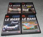 4 x DVD 24 Le Mans 1990-1991-1992-1993, Alle leeftijden, Overige typen, Ophalen of Verzenden, Zo goed als nieuw