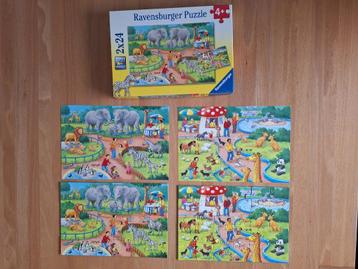 ✪ 2 Puzzels Ravensburger - 24st beschikbaar voor biedingen