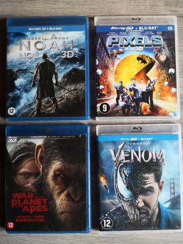 3D blu-rays uit te kiezen  beschikbaar voor biedingen