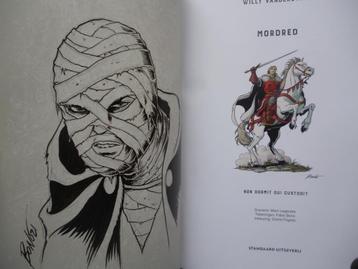 De Rode Ridder - 267 Mordred - gesigneerd met tekening Fabio beschikbaar voor biedingen