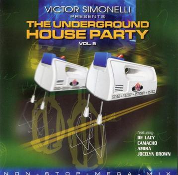 CD- Victor Simonelli ‎– The Underground House Party Vol. 5 - disponible aux enchères