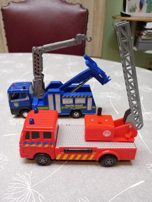Jouets pompier et police, Kinderen en Baby's, Speelgoed |Speelgoedvoertuigen, Ophalen of Verzenden