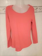 C&A : koraal - rood t-shirt lange mouwen , longsleeve maat M, Comme neuf, C&A, Taille 38/40 (M), Rose
