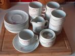 Koffieservies 10 tassen, Ophalen, Gebruikt, Keramiek, Kop(pen) en/of Schotel(s)