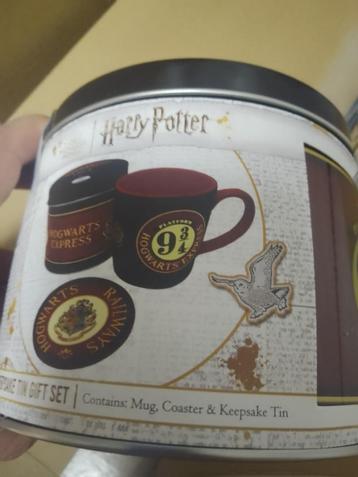 keepsake tin gift set nieuw in doos harry potter wizarding w