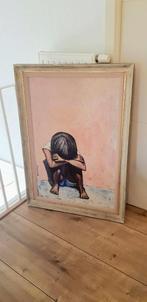 olieverfschilderij op paneel van 1969, P Cremie, Antiek en Kunst, Ophalen