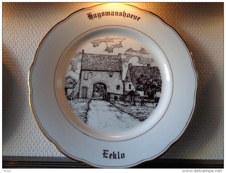 5 unieke borden Magvam porselein van Eeklo, Antiek en Kunst, Antiek | Porselein, Ophalen of Verzenden