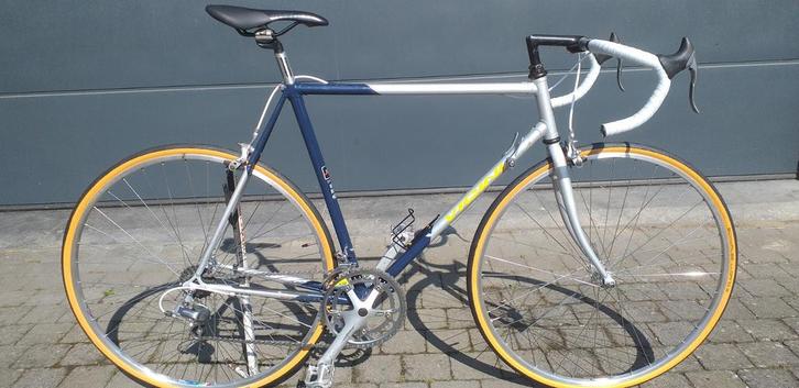 RETRO KOERSFIETS VICINI SPECIAL PRO 1990 maat 56 STAAL, Fietsen en Brommers, Fietsen | Oldtimers, 55 tot 59 cm, Jaren '60 of nieuwer