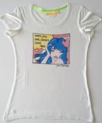 T-shirt 'When you love, Wishes come true', M, Love Therapy, Kleding | Dames, Maat 38/40 (M), Wit, Ophalen of Verzenden, Zo goed als nieuw