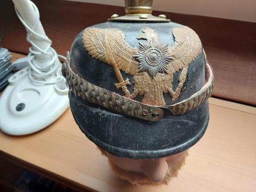 Casque à pointe  2 ww1, Collections, Objets militaires | Général, Armée de terre, Enlèvement