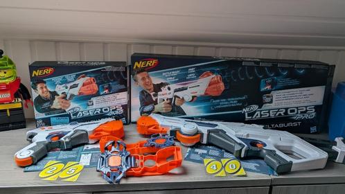 NERF Laser Ops Pro, Kinderen en Baby's, Speelgoed | Buiten | Actiespeelgoed, Zo goed als nieuw, Ophalen of Verzenden
