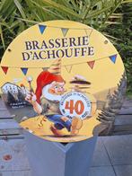 La Chouffe 40jaar emaille bord, Ophalen of Verzenden, Zo goed als nieuw