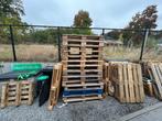 Lot van paletten (21 europaletten-9 niet europalet), Doe-het-zelf en Bouw, Hout en Planken, Ophalen, Gebruikt, Pallet
